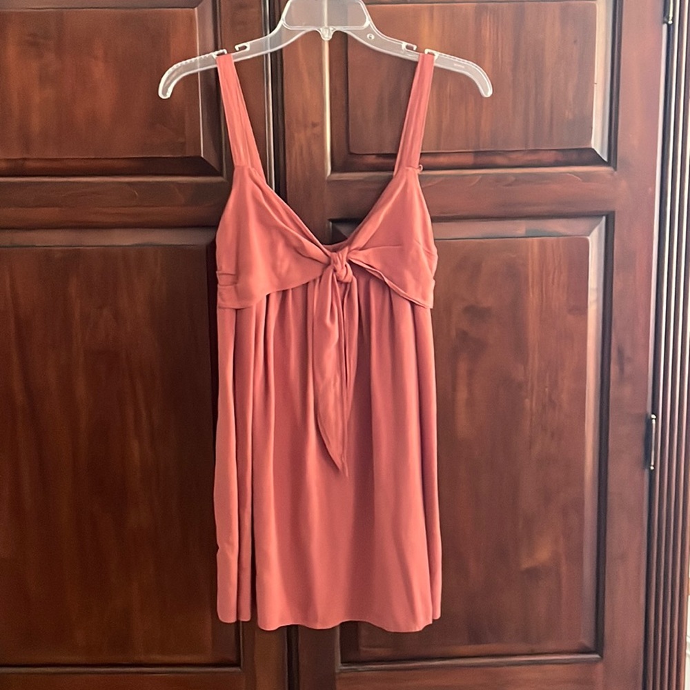 HYFVE Front Tie Fully Lined Dress